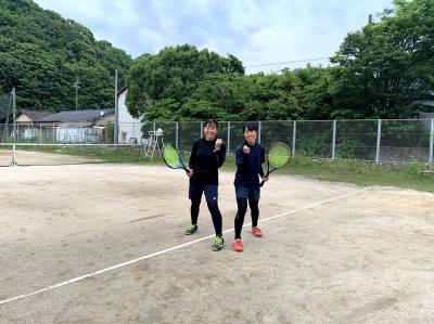 県大会出場を勝ち取った２人